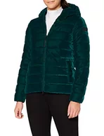 Kurtki damskie - CMP Damska kurtka Giacca Velluto Con Imbottitura Feel Warm Flock zielony Petrol 50 30K3636 - miniaturka - grafika 1