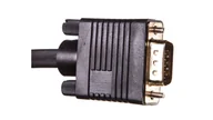 Kable komputerowe i do monitorów - Wentronic kabel do monitora (15-pinowe złącze na 15 pinów, wtyk HD, SVGA, XGA) HD 30 m Czarny 4040849681417 - miniaturka - grafika 1