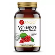 Suplementy naturalne - YANGO Schisandra - ekstrakt 10:1 - 90 kaps. YANGO 55C6-208BF - miniaturka - grafika 1