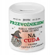Skarbonki - Skarbonka Dla Przewoźnika na Urodziny na Prezent z Nadrukiem ze Zdjęciem - miniaturka - grafika 1