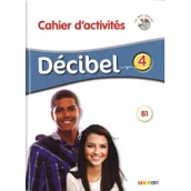 Książki do nauki języka francuskiego - Decibel 4 Ćwiczenia +CD - - miniaturka - grafika 1