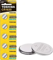 Baterie i akcesoria - Toshiba Bateria CR1620 5 szt. - miniaturka - grafika 1