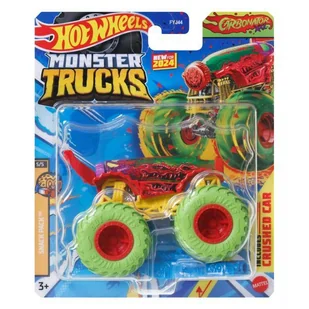Hot Wheels Monster Trucks: Carbonator XXL, samochodzik 1:64 - Samochody i pojazdy dla dzieci - miniaturka - grafika 1