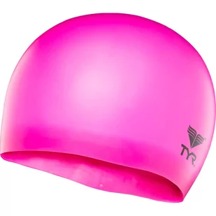 Czepek pływacki dla dzieci TYR Wrinkle-Free Silicone Junior Swim Cap LCSJR693 r.Uni - Pływanie - miniaturka - grafika 1