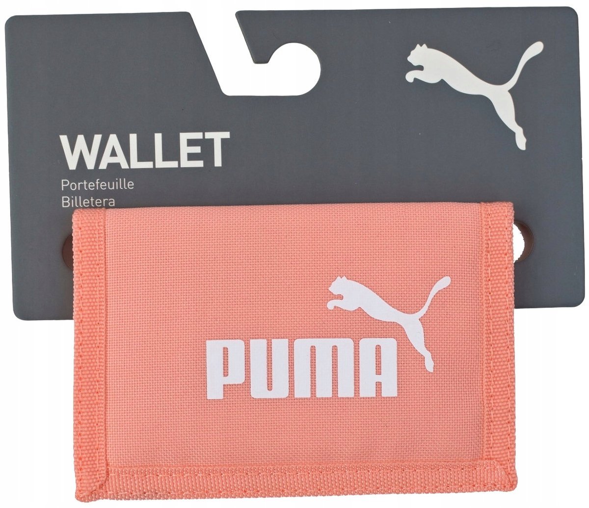 PORTFEL PUMA DAMSKI KLASYCZNY RÓŻOWY NA PREZENT
