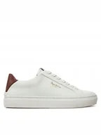 Sneakersy damskie - Pepe Jeans Sneakersy PLS00030 Biały - miniaturka - grafika 1