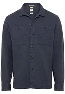 Koszule męskie - camel active Męska koszula 409332/1S42, niebieska (Night Blue), XL, niebieski (Night Blue), XL - miniaturka - grafika 1