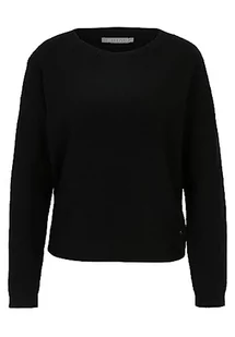 Betty & Co Damski sweter z dzianiny ze strukturą, czarny, 40 - Swetry damskie - miniaturka - grafika 1