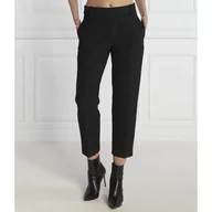 Spodnie damskie - Tommy Hilfiger Spodnie cygaretki travel | Straight fit - miniaturka - grafika 1
