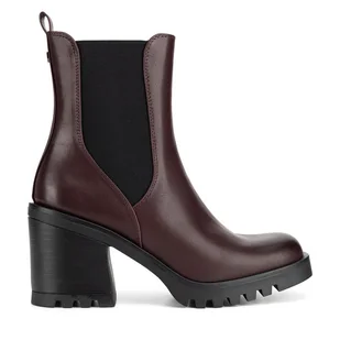 Sztyblety Jenny Fairy WYL3917-1 Bordowy - Botki damskie - miniaturka - grafika 1