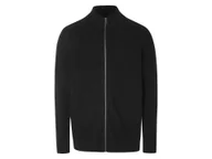 Swetry męskie - esmara Men Kardigan męski ze stójką (Czarny, XXL (60/62)) - miniaturka - grafika 1