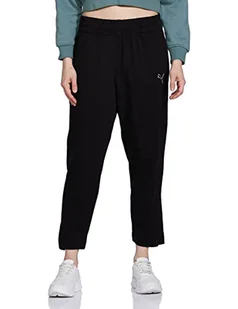 PUMA Damskie spodnie Her High Waist Pants Tr, czarne, L - Spodnie damskie - miniaturka - grafika 1