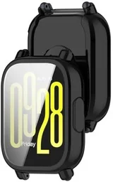 Bizon Etui z osłoną ekranu Case Watch Felipe do Xiaomi Redmi Watch 5 Active, czarne - Akcesoria do smartwatchy - miniaturka - grafika 1