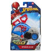 Figurki dla dzieci - Hasbro Spider-man. Pojazd z figurką Rip N Go Spiderham - miniaturka - grafika 1