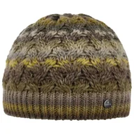 Czapki damskie - Czapka Dzianinowa Zig-Zag Cable Knit by Lierys, jasnozielony, One Size - miniaturka - grafika 1