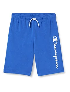 Champion Legacy American Classics-Ultra Light Powerblend Terry Logo Bermudy szorty dla dzieci i młodzieży, Kobaltowy niebieski, 3-4 lat - Spodenki damskie - miniaturka - grafika 1