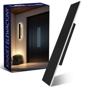 Lampa elewacyjna ogrodowa kinkiet zewnętrzny IP65 ścienny 27W LED CCD 60cm - Lampy ogrodowe - miniaturka - grafika 1