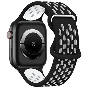 Beline pasek Apple Watch New Sport Silicone 38/40/41mm czarno-biały black/white box - Akcesoria do smartwatchy - miniaturka - grafika 4