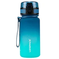 Bidony dla dzieci - Butelka na wodę dla dzieci z tritanu 350ml niebiesko-turkusowa - miniaturka - grafika 1