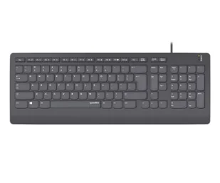 HI-GENIC Antibacterial Keyboard SL-640009-BK-US - Klawiatury - miniaturka - grafika 1