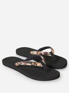 Rip Curl Japonki w kolorze czarnym - Klapki i japonki damskie - miniaturka - grafika 1