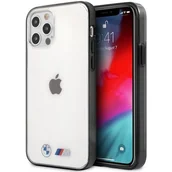 Etui i futerały do telefonów - BMW Etui BMHCP12LMBTOK iPhone 12 Pro Max 6,7" transparent hardcase Sandblast - miniaturka - grafika 1