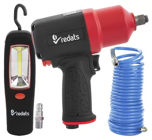 Klucz Pneumatyczny Udarowy 1900Nm REDATS P-180 1/2" + Wąż 10m + Lampa LED - Klucze pneumatyczne - miniaturka - grafika 1