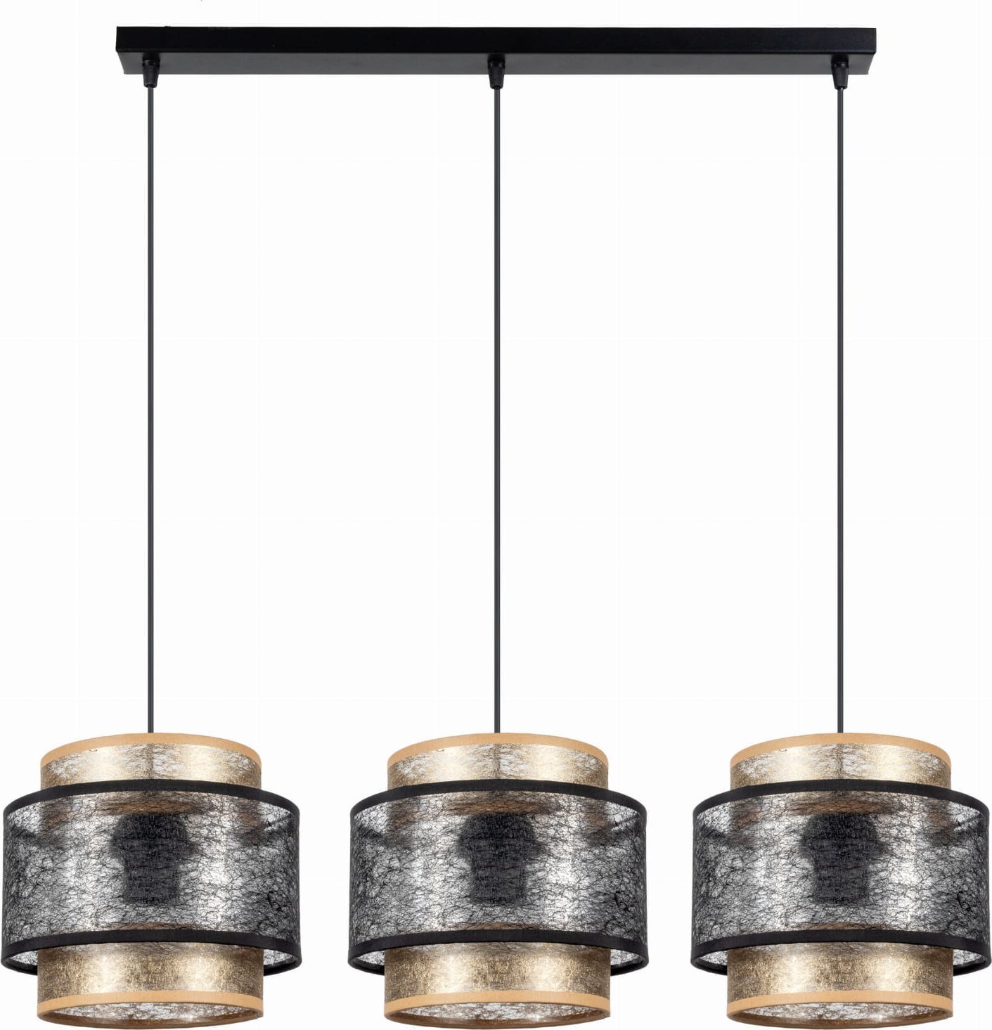 Lampa wisząca Solar Nowoczesna lampa wisząca TRICCO 3 płomienna