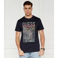 Koszulki męskie - GUESS T-shirt | Regular Fit - miniaturka - grafika 1