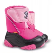 Śniegowce damskie - Buty Zimowe Dziewczęce Śniegowce Dziecięce 22/23 - miniaturka - grafika 1