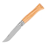 Noże - Nóż składany Opinel No.9 INOX Olive - miniaturka - grafika 1
