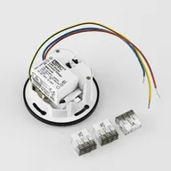 Oprawy, klosze i abażury - Oprawa wpuszczana LED Molto Luce Wall 68R IP44 RD, czarna, CCT - miniaturka - grafika 1