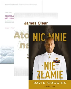 Pakiet Odwaga bycia nielubianym, Atomowe nawyki, Nic mnie nie złamie - Rozwój osobisty - miniaturka - grafika 1