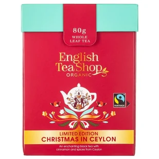 ENGLISH TEA SHOP Herbata świąteczna English Tea Shop Christmas in Ceylon 80g 9680-uniw - Herbata - miniaturka - grafika 1