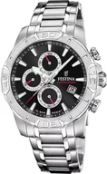 Zegarki męskie - Zegarek Festina F20704-6 Timeless Chronograph - miniaturka - grafika 1