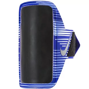 Saszetka na ramię Nike Printed Lean Arm Band niebieska NRN68439 - Etui i futerały do telefonów - miniaturka - grafika 1