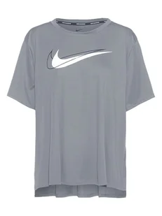 Nike Koszulka funkcyjna w kolorze szarym - Koszulki sportowe damskie - miniaturka - grafika 1
