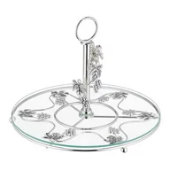Tace i patery - Patera Na Ciasto Posrebrzana 30 Cm Silber Villa Italia - miniaturka - grafika 1