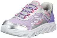 Buty dla dziewczynek - Skechers Flex Glide sneakersy dziewczęce, Gray Lavender Synthetic Multi Trim, 28 EU - miniaturka - grafika 1