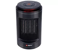 Wentylatory - Wentylator z elementem grzejnym 600/1200W/230V czarny - miniaturka - grafika 1