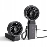 Gadżety USB - Mini wentylator Jisulife Handheld Fan Life7 3600mAh przenośny wiatraczek USB - czarny - miniaturka - grafika 1