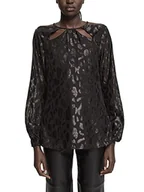 Bluzki damskie - ESPRIT Collection Damska bluzka 112EO1F315, 001/BLACK, S - miniaturka - grafika 1