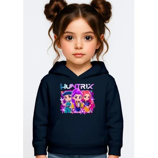 BLUZA DZIECIĘCA K-POPOWE ŁOWCZYNIE DEMONÓW HUNTRIX 110-116 Z KAPTUREM - Bluzy dla dziewczynek BLUZA DZIECIĘCA K-POPOWE ŁOWCZYNIE DEMONÓW HUNTRIX 110-116 Z KAPTUREM - Bluzy dla dziewczynek - miniaturka - grafika 1