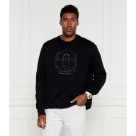 Swetry męskie - Iceberg Bluza ICEBERG X GARFIELD | Oversize fit - miniaturka - grafika 1