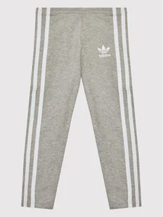 adidas Legginsy adicolor HK2971 Szary Slim Fit - Legginsy - miniaturka - grafika 1