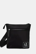Torby męskie - Armani Exchange saszetka kolor czarny XM000105 AF10336 - miniaturka - grafika 1