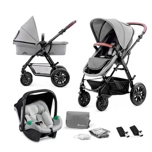 Wózek wielofunkcyjny KINDERKRAFT Moov 3w1 Mink Pro Szary - Wózki dziecięce - miniaturka - grafika 1