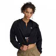 Kurtki damskie - Damska kurtka przejściowa Under Armour UA Unstoppable Woven HD Jkt - czarna - miniaturka - grafika 1