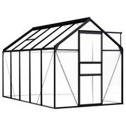 Szklarnie ogrodowe - Przestronna szklarnia 5,89 m² z aluminiową konstru / AAALOE - miniaturka - grafika 1