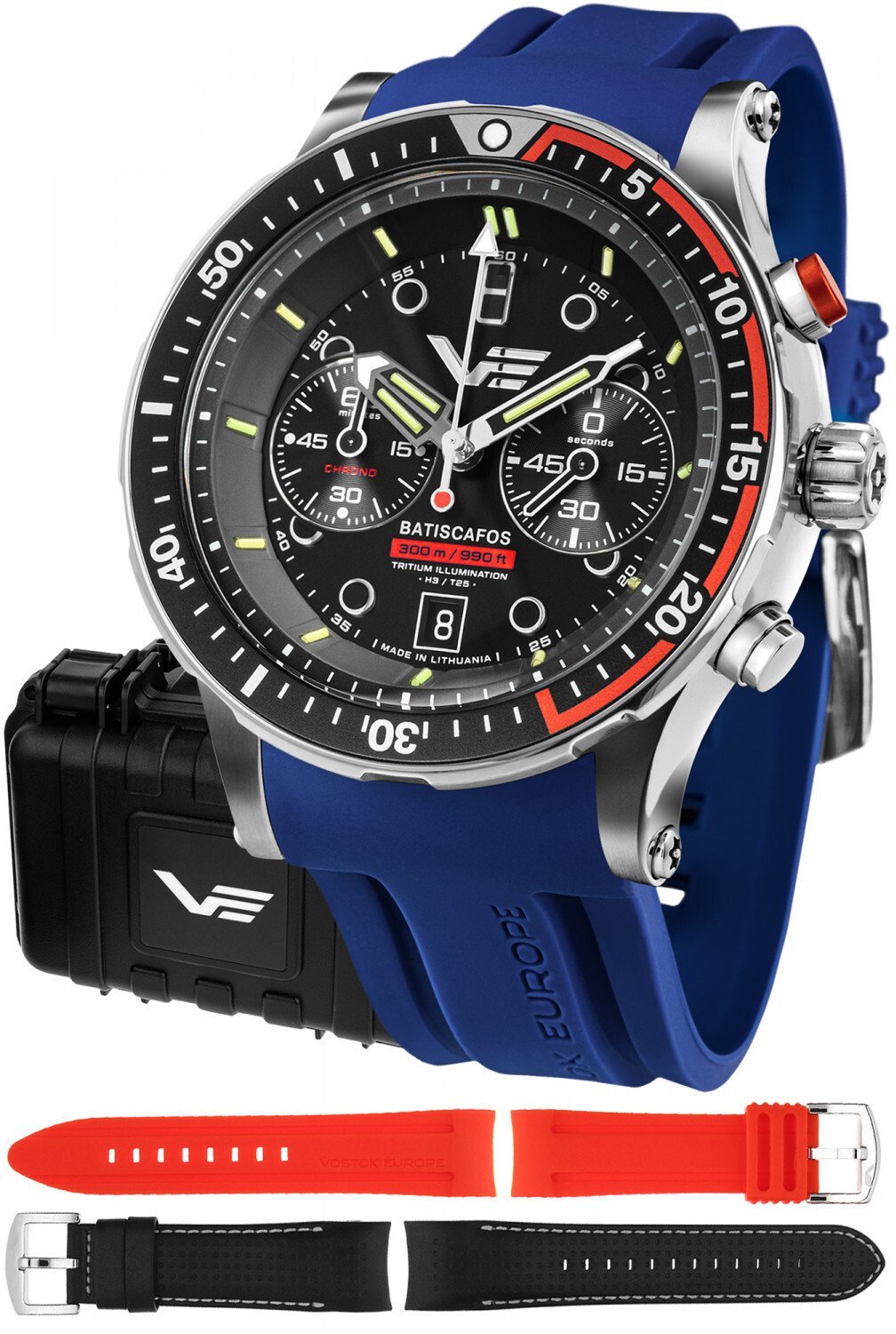 Zegarek Vostok Europe Zegarek męski Vostok Europe 6S21-511A771SBL niebieski